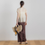 【WEB限定】シルキーシャーリングブラウス≪手洗い可能≫