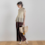 【WEB限定】シルキーシャーリングブラウス≪手洗い可能≫