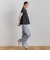 【WEB限定】シルキーシャーリングブラウス≪手洗い可能≫