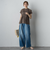 【WEB限定】シルキーシャーリングブラウス≪手洗い可能≫