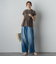 【WEB限定】シルキーシャーリングブラウス≪手洗い可能≫