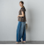 【WEB限定】シルキーシャーリングブラウス≪手洗い可能≫