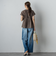 【WEB限定】シルキーシャーリングブラウス≪手洗い可能≫
