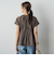 【WEB限定】シルキーシャーリングブラウス≪手洗い可能≫