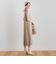 【WEB限定】ジャージーピンタックワンピース≪洗濯機で洗える≫