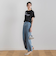 フリンジコードロゴTシャツ≪手洗い可能≫