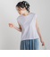 天竺シアー切替えTシャツ≪洗濯機で洗える≫
