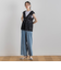 天竺シアー切替えTシャツ≪洗濯機で洗える≫