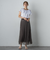 【WEB限定】ワンダーウェーブクロスブラウス≪手洗い可能≫