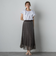 【WEB限定】ワンダーウェーブクロスブラウス≪手洗い可能≫