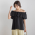 【WEB限定】ワンダーウェーブクロスブラウス≪手洗い可能≫