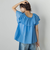 【WEB限定】ワンダーウェーブクロスブラウス≪手洗い可能≫