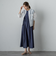 【WEB限定】R/Tデニムワンピース≪手洗い可能≫