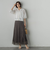 変わり織りメッシュVカーディガン≪手洗い可能≫