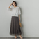 変わり織りメッシュVカーディガン≪手洗い可能≫