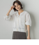 変わり織りメッシュVカーディガン≪手洗い可能≫