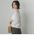 変わり織りメッシュVカーディガン≪手洗い可能≫
