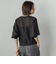 変わり織りメッシュVカーディガン≪手洗い可能≫