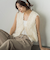 フェザーニットファンシーベスト≪手洗い可能≫