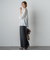 セミシアーフリルブラウス≪洗濯機で洗える≫