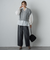 セミシアーフリルブラウス≪洗濯機で洗える≫
