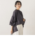 セミシアーフリルブラウス≪洗濯機で洗える≫