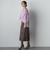 セミシアーフリルブラウス≪洗濯機で洗える≫