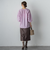 セミシアーフリルブラウス≪洗濯機で洗える≫