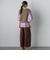 セミシアーフリルブラウス≪洗濯機で洗える≫