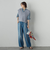 ラメフェザーニットベスト≪手洗い可能≫