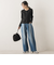 タックデニムパンツ≪洗濯機で洗える≫