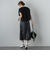 メッシュケーブルニットベスト≪手洗い可能≫