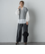 メッシュケーブルニットベスト≪手洗い可能≫