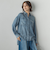 シアーデニムシャツ≪洗濯機で洗える≫