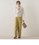 両面起毛ストレッチパンツ≪洗濯機で洗える≫