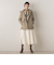 【WEB限定】ポリエステルタフタキルトコート