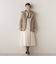 【WEB限定】ポリエステルタフタキルトコート