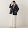 【WEB限定】ポリエステルタフタキルトコート