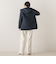 【WEB限定】ポリエステルタフタキルトコート