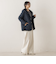 【WEB限定】ポリエステルタフタキルトコート
