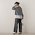 【WEB限定】メランジライク天竺ニット≪手洗い可能≫