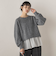 【WEB限定】メランジライク天竺ニット≪手洗い可能≫