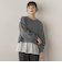 【WEB限定】メランジライク天竺ニット≪手洗い可能≫