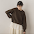 【WEB限定】メランジライク天竺ニット≪手洗い可能≫