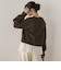 【WEB限定】メランジライク天竺ニット≪手洗い可能≫
