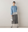 【WEB限定】メランジライク天竺ニット≪手洗い可能≫