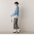 【WEB限定】メランジライク天竺ニット≪手洗い可能≫