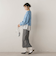 【WEB限定】メランジライク天竺ニット≪手洗い可能≫