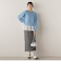【WEB限定】メランジライク天竺ニット≪手洗い可能≫