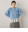 【WEB限定】メランジライク天竺ニット≪手洗い可能≫